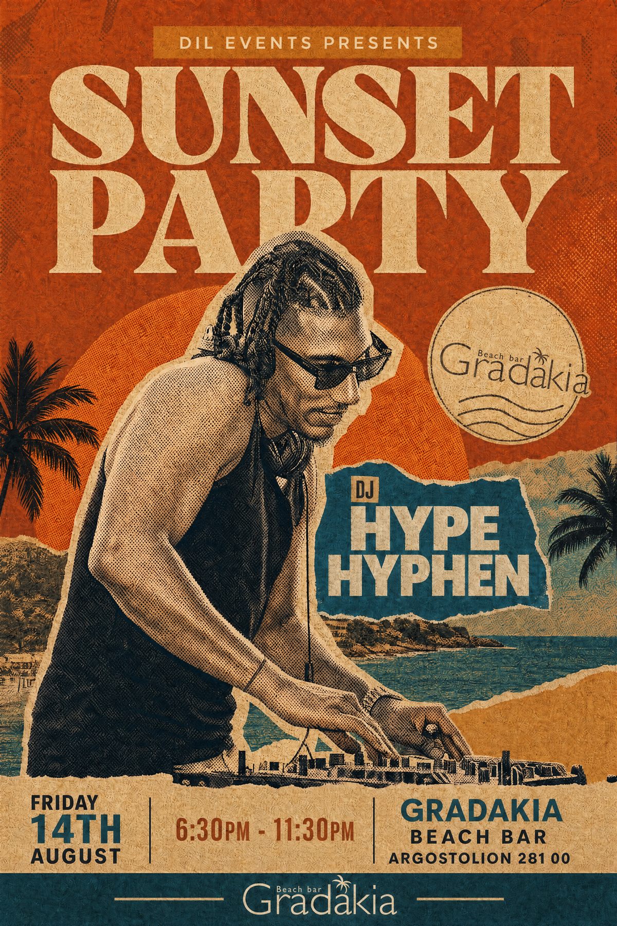 Sunset Party - official poster